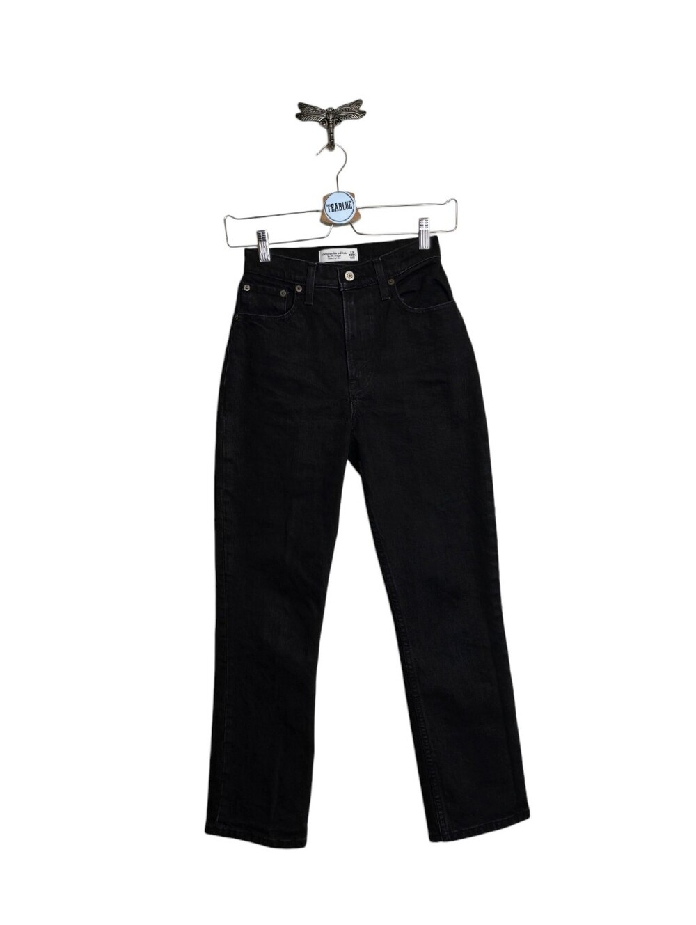 Abercrombie & Fitch 23 Curve Love The '90s Straight Ultra High Rise 23/000xs